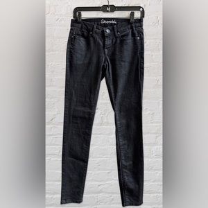 Aeropostale Black Lola Jeggings |  Size US Girls Junior's 2 Reg/Normal